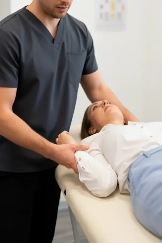 Tratamiento de fisioterapia individualizado centrado en mejorar movilidad y reducir dolor crónico.